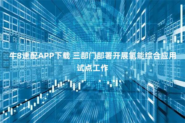 牛8速配APP下载 三部门部署开展氢能综合应用试点工作