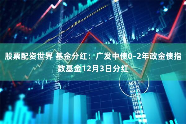 股票配资世界 基金分红：广发中债0-2年政金债指数基金12月3日分红